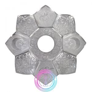 Plato El Nefes Lotus Alu Plata Plato El Nefes Lotus Alu Plata