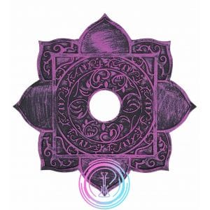 Plato Arabe Cold Smoke Tray Purple