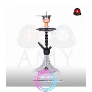 Amy 072.02 Alu Antique Berry S Black Clear