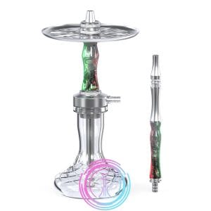 INVI Vertex Handcut Green Red INVI Vertex Handcut Green Red