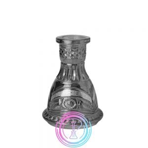 Base Mr Shisha Micro Black Silver Cut