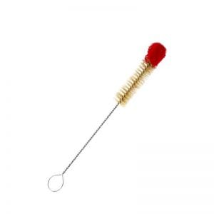 Cepillo Limpieza de Pelo Natural para Bases Mini Rojo - 35 cm Cepillo Limpieza de Pelo Natural para Bases Mini Rojo - 35 cm