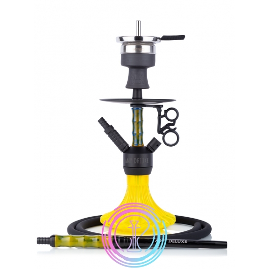 OUTLET Amy 123.03 Alu Dervish Mini Yellow Yellow (Click Base Arañado y Resina de Boquilla Defectuosa) - Con accesorios y caja original