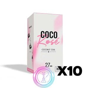 Pack 10Kg Carbon Natural CocoRose 27mm Pack 10Kg Carbon Natural CocoRose 27mm