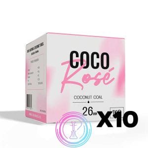 Pack 10Kg Carbon Natural CocoRose 26mm Pack 10Kg Carbon Natural CocoRose 26mm