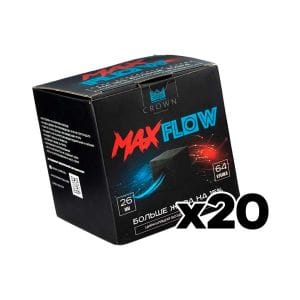 Pack 20Kg Carbon Natural Crown Max Flow 26mm