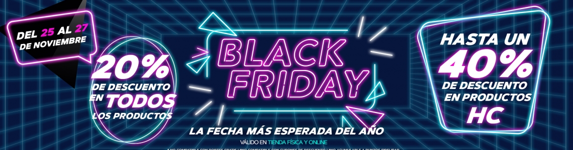 ¿Preparados para el Black Friday 2022? ¡Empezamos el 25 de noviembre!