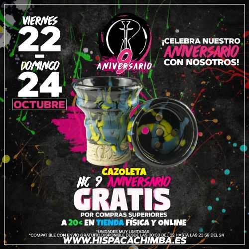 ¿Quieres conseguir la cazoleta de nuestro 9º aniversario?
