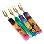 Tenedor Resina Chameleon Hookah