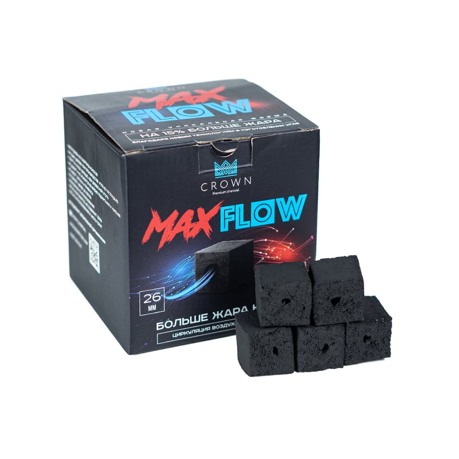 Carbon natural Crown Max Flow 26mm 1Kg - Hispacachimba