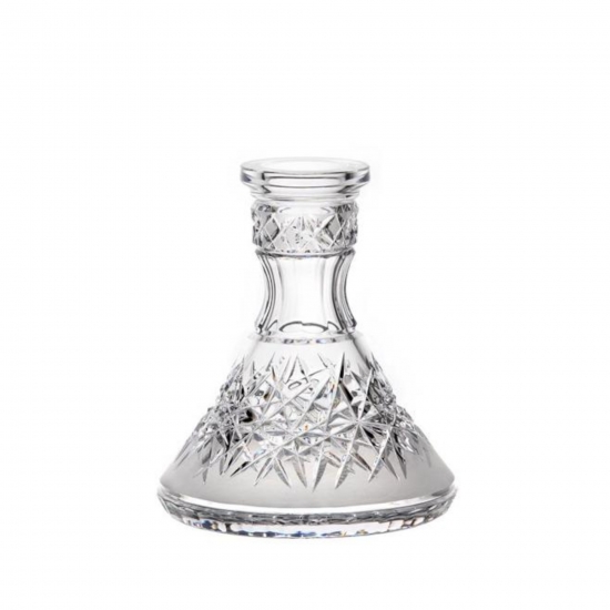 Base Bohemia Moze Exclusive Glass - Cone - Hoarfrost Down - Clear