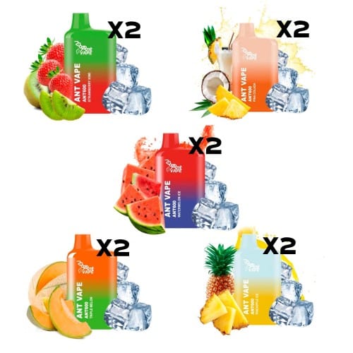 Pack 10 Pods Desechables AntVape