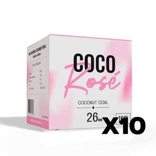 Pack 10Kg Carbon Natural CocoRose 26mm