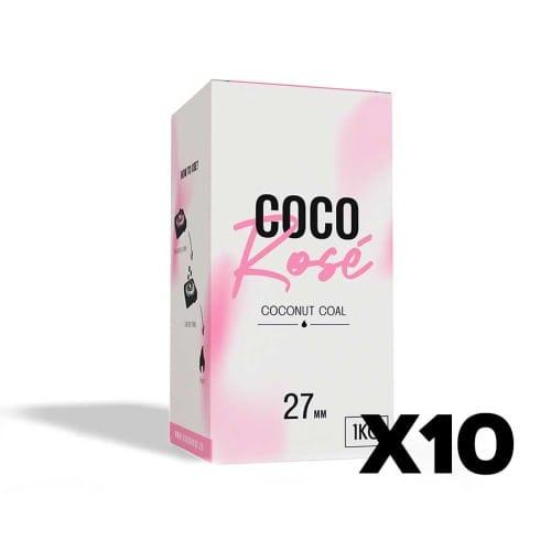 Pack 10Kg Carbon Natural CocoRose 27mm