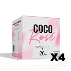 Pack 4Kg Carbon Natural CocoRose 26mm