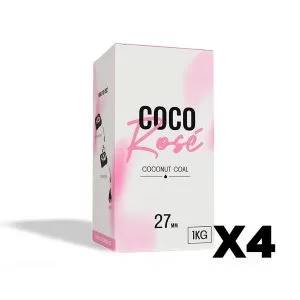 Pack 4Kg Carbon Natural CocoRose 27mm