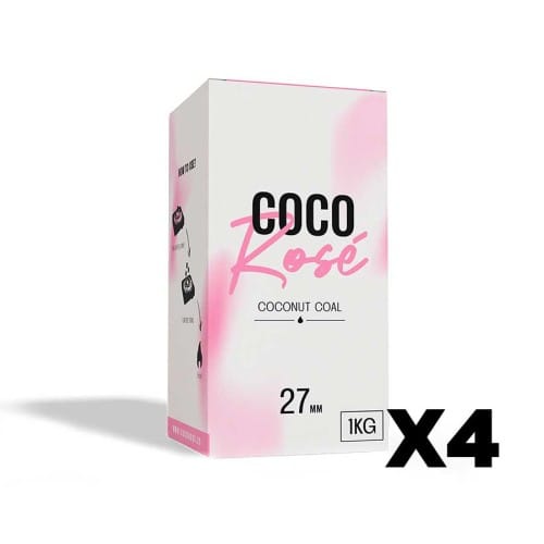Pack 4Kg Carbon Natural CocoRose 27mm