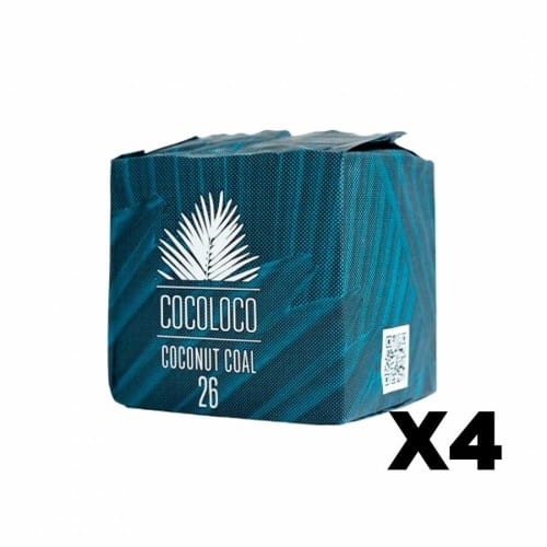 Pack 4Kg Carbon Natural Coco Loco Horeca 26mm