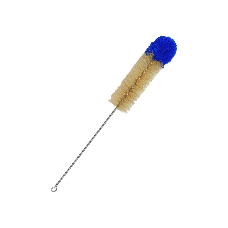 Cepillo Limpieza de Pelo Natural para Bases Mini Azul - 35 cm Cepillo Limpieza de Pelo Natural para Bases Mini Azul - 35 cm