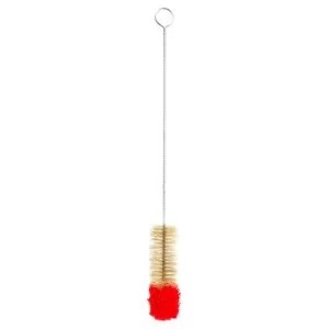 Cepillo Limpieza de Pelo Natural Rojo - 50 cm