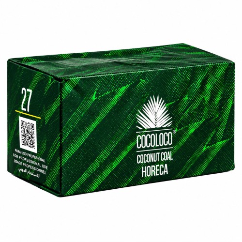 Carbon natural CocoLoco Horeca 27mm 1Kg
