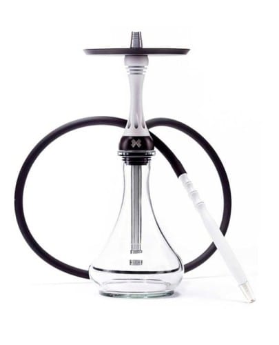 Alpha Hookah Model X Snow White
