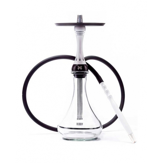 Cachimba Alpha Hookah Model X Snow White