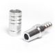 Adaptador Manguera AMY Alu + Conector Silver