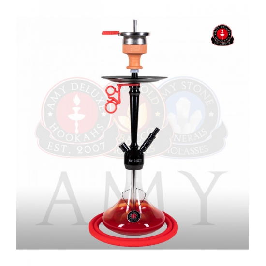 Amy 066.02 Alu Deluxe S Black Red