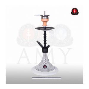 Amy 072.02 Alu Antique Berry S Black Clear