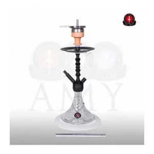 Amy 072.02 Alu Antique Berry S Black Clear