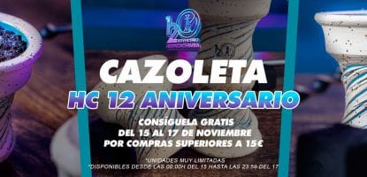 ¡CAZOLETA 12 ANIVERSARIO!