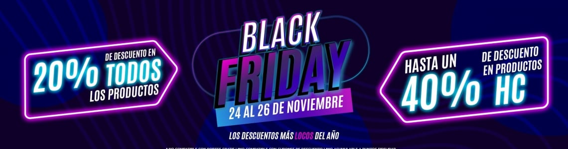 ¿Preparados para el Black Friday 2023? ¡Empezamos el 24 de noviembre!