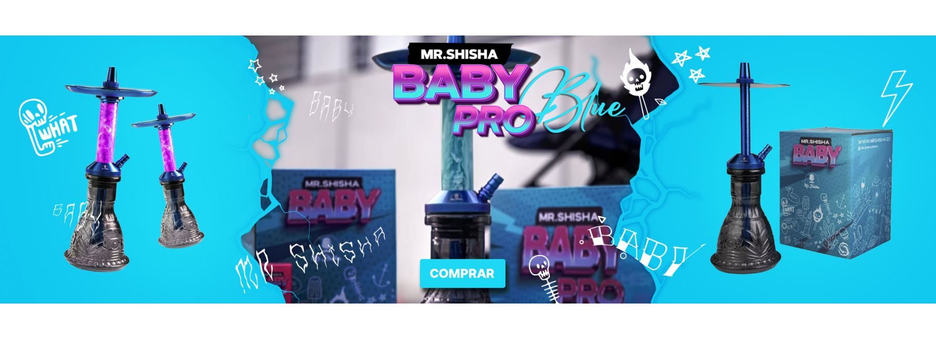 mr shisha baby blue