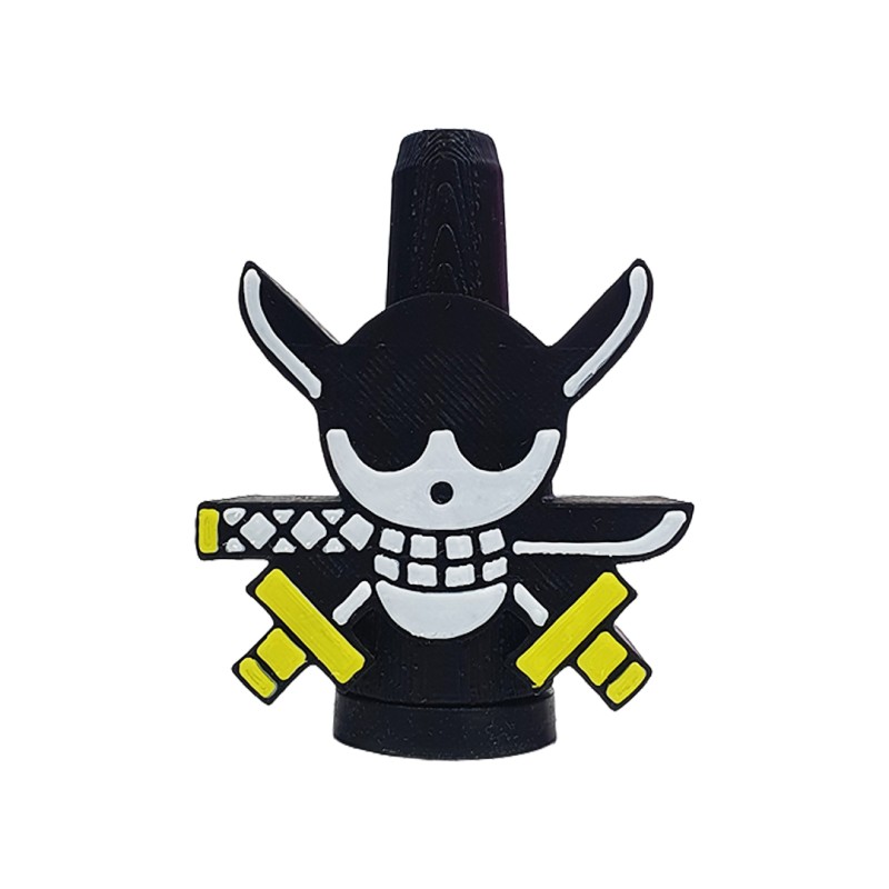 Boquilla 3D HC Calavera Espadas Boquilla 3D HC Calavera Espadas