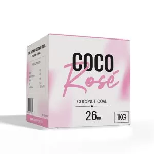 Carbon Natural CocoRose 26mm 1Kg Carbon Natural CocoRose 26mm 1Kg