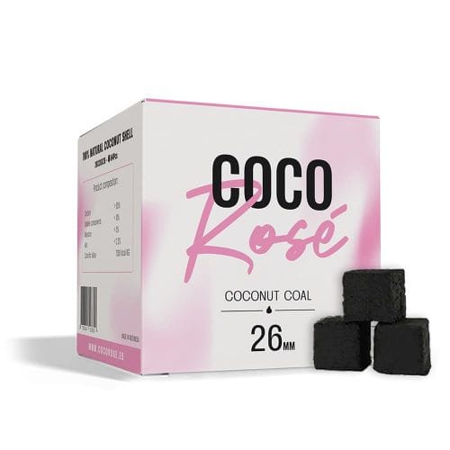 Carbon Natural CocoRose 26mm 1Kg