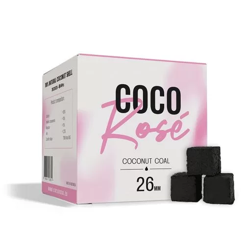 Carbon Natural CocoRose 26mm 1Kg