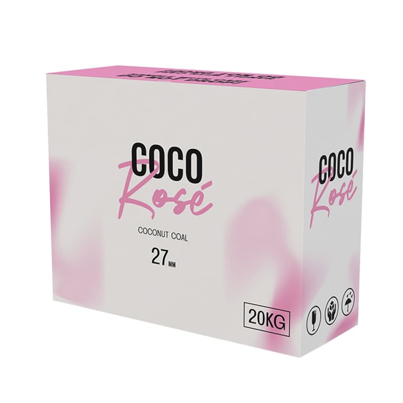 Pack 20Kg Carbon Natural CocoRose 27mm Pack 20Kg Carbon Natural CocoRose 27mm