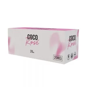 Pack 20Kg Carbon Natural CocoRose 26mm