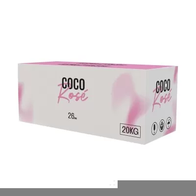 Pack 20Kg Carbon Natural CocoRose 26mm