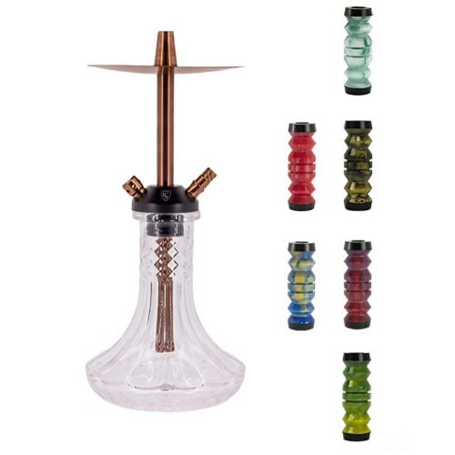 Cold Smoke Arrow Mini Rose Gold Resin