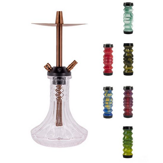 Cachimba Cold Smoke Arrow Mini Rose Gold Resin