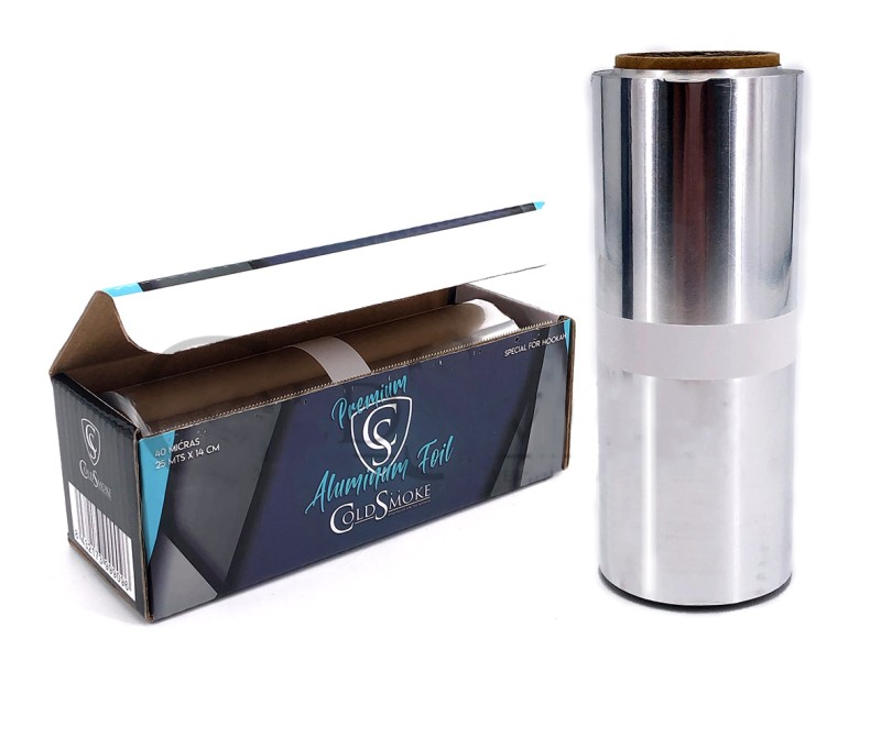 Rollo Papel Aluminio Cold Smoke 40 Micras Rollo Papel Aluminio Cold Smoke 40 Micras