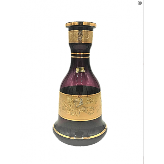 Base Bohemia Egermann Jataka 30cm - Amethyste Base Bohemia Egermann Jataka 30cm - Amethyste