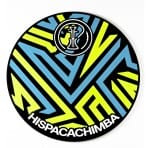Tapete Silicona Circular HC Blue Yellow