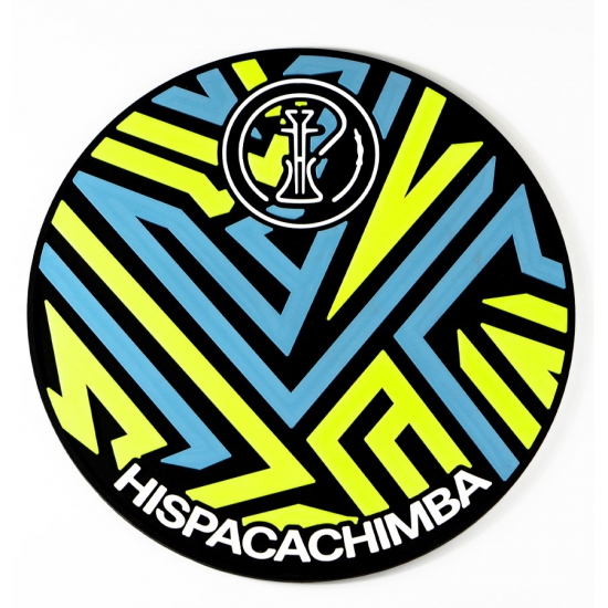 Tapete Silicona Circular HC Blue Yellow Tapete Silicona Circular HC Blue Yellow