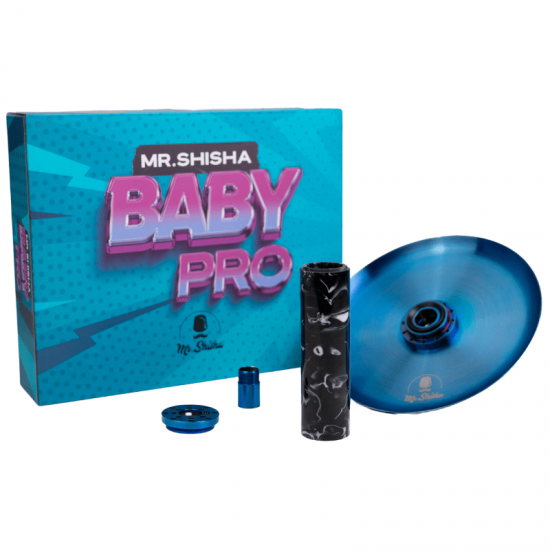 Kit Mr Shisha Baby Pro Blue Kit Mr Shisha Baby Pro Blue