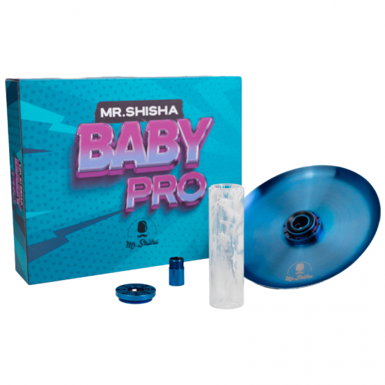 Kit Mr Shisha Baby Pro Blue Kit Mr Shisha Baby Pro Blue