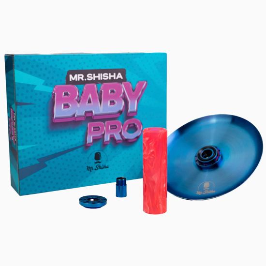 Kit Mr Shisha Baby Pro Blue Kit Mr Shisha Baby Pro Blue
